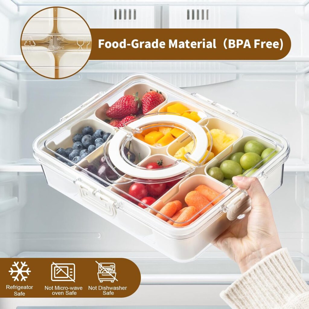 Organize Your Snacks with a Charcuterie Snackle Box Container