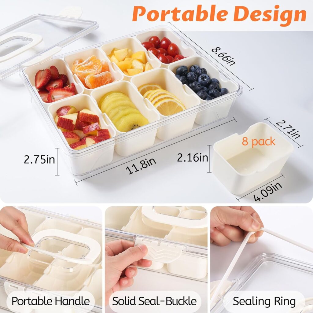 Organize Your Snacks with a Charcuterie Snackle Box Container