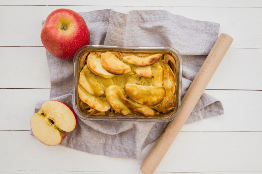 how to stop cut apple going brown in lunch box