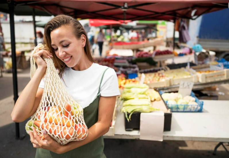 healthy lunch ideas using local market finds
