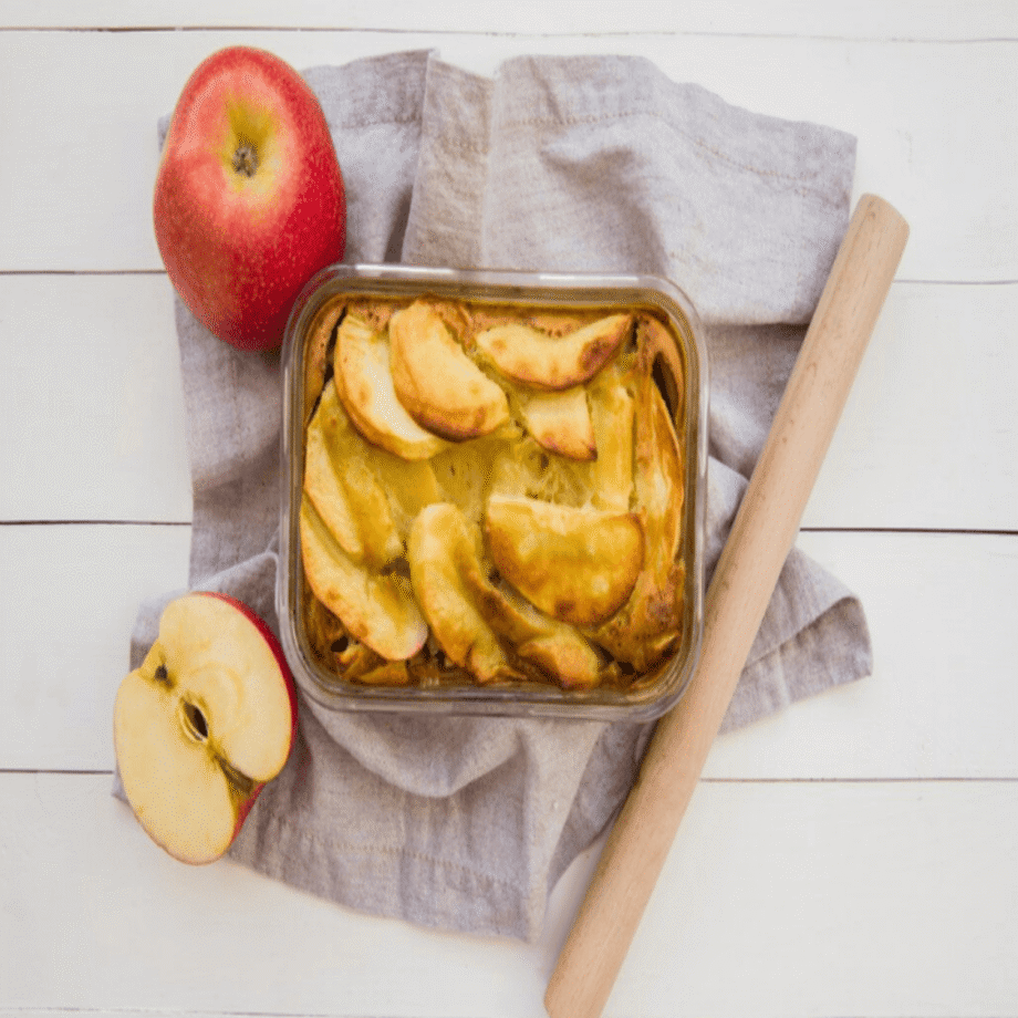how to stop cut apple going brown in lunch box