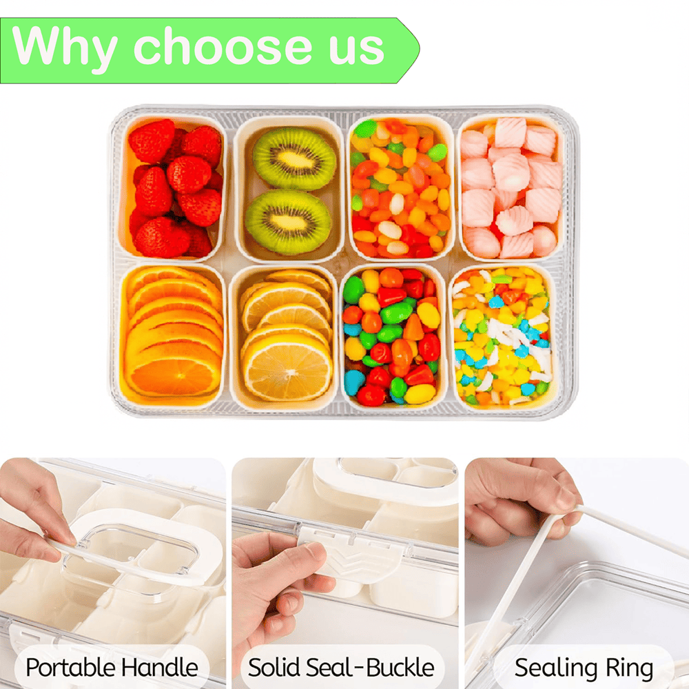 Organize Your Snacks with a Charcuterie Snackle Box Container
